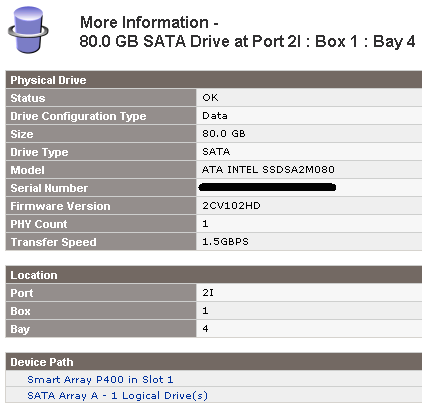 disk specs 1