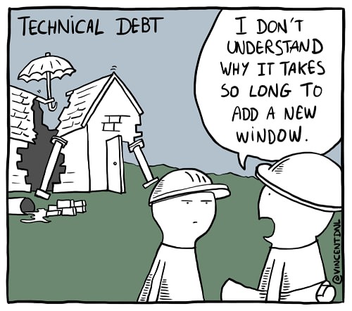 technical debt meme
